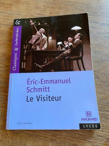 Éric Emmanuel Schmitt Le Visiteur Magnard Lycée TB ét beschikbaar voor biedingen