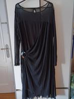 Robe noire à boucle M52 /54, Vêtements | Femmes, Grandes tailles, Comme neuf, Noir, Enlèvement ou Envoi, Robe