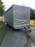 aanhangwagen eduard 2.2 x 6m met bache, Enlèvement, Comme neuf