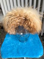 Prachtige Russische dames wintermuts bonte muts maat 56-57, Enlèvement ou Envoi, Comme neuf, Taille 38/40 (M), Bonnet