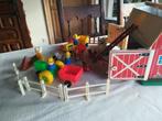 vintage boerderij met dieren en tractoren, Kinderen en Baby's, Speelgoed | Fisher-Price, Zo goed als nieuw, Ophalen