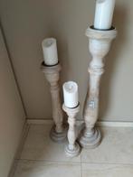 Kandelaars, 75 cm ou plus, Comme neuf, Brun, Enlèvement