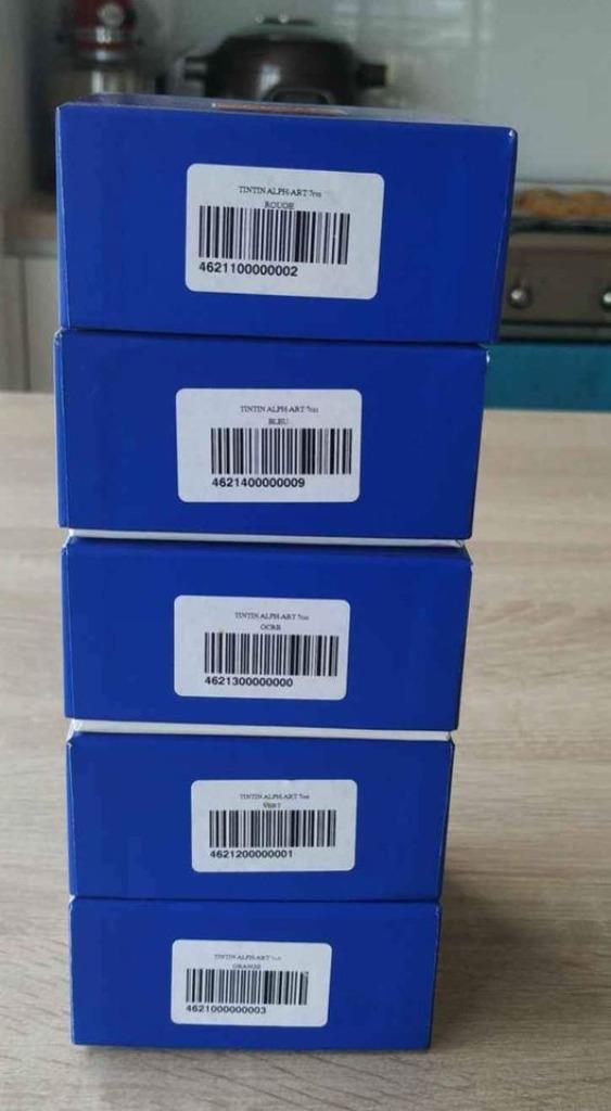 Kuifje Hergé Moulinsart Pixi complete Alph-Art-serie, Verzamelen, Stripfiguren, Zo goed als nieuw, Beeldje of Figuurtje, Kuifje