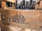 Oud houten bierkrat / bierkist, Huis en Inrichting, Woonaccessoires | Kisten, Ophalen of Verzenden, Gebruikt