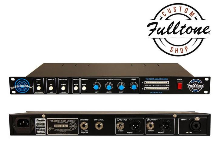Fulltone That 80’s Rack Chorus (TERC) - Tri-Stereo Chorus, Musique & Instruments, Effets, Comme neuf, Chorus, Enlèvement ou Envoi