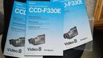 Handmatige documentatie voor de Sony ccd F330e camera, Ophalen of Verzenden, Nieuw