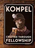 Emaille kompel, Ophalen of Verzenden, Reclamebord