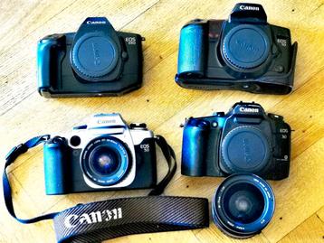 Canon EOS-filmcamera met autofocus Sigma 28-70 mm  beschikbaar voor biedingen
