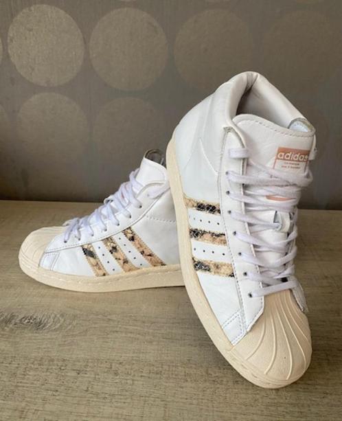 ADIDAS ORIGINALS Superstar sneakers met leopard detail maat, Kleding | Dames, Schoenen, Gedragen, Sneakers, Wit, Ophalen of Verzenden
