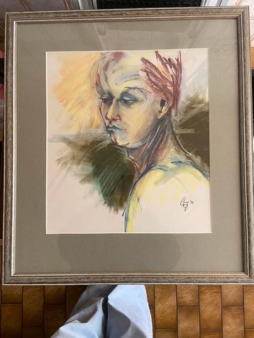 Portret vrouw beschikbaar voor biedingen