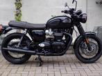 Triumph T120 Bonneville Black als nieuw!, 2 cilinders, Chopper, Bedrijf, Meer dan 35 kW