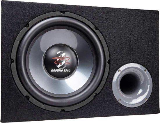 Ground Zero GZ 12.300 12" Basreflex Subwoofer met behuizing, Autos : Divers, Haut-parleurs voiture, Neuf, Enlèvement ou Envoi