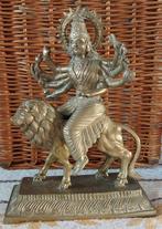 Godin Durga-standbeeld,Singhavahini,Shiva,Boeddha,buddha,,, Ophalen of Verzenden, Gebruikt