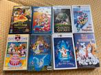 Cassettes K7 VHS Walt Disney 2€, CD & DVD, Dessin animé, Tous les âges, Comme neuf, Enlèvement