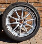 4 Mercedes 17” Aluminium Velgen + Winterbanden, Auto-onderdelen, Banden en Velgen, Ophalen, Gebruikt, Banden en Velgen, 17 inch
