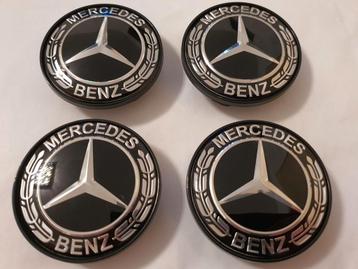 Couvre-roues Mercedes 69 mm à l'extérieur/56 mm à l'intérieu disponible aux enchères