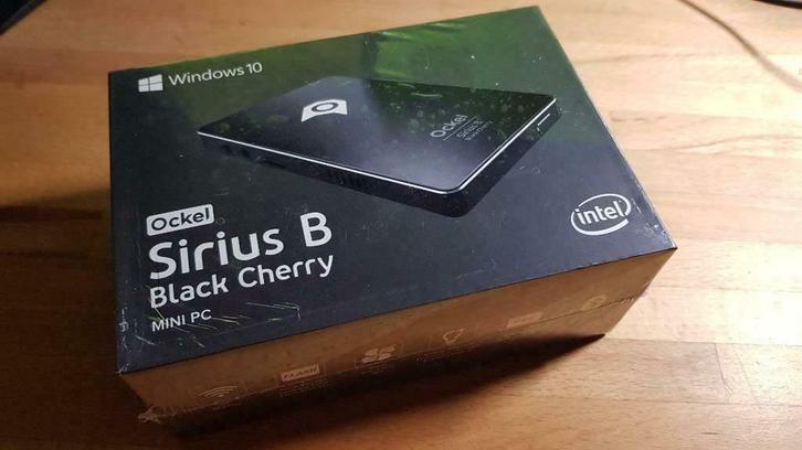 Ockel Sirius B Black Cherry Mini PC, Informatique & Logiciels, Ordinateurs de bureau, Neuf, SSD, Enlèvement