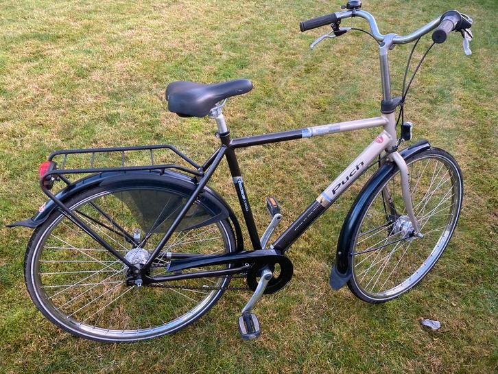 Aluminium Herenfiets puch, Fietsen en Brommers, Fietsen | Heren | Herenfietsen, Gebruikt, Overige merken, 57 tot 61 cm, Versnellingen