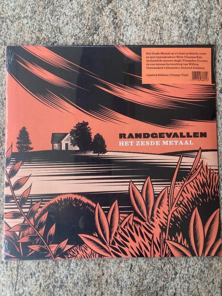 33T: Het Zesde Metaal - Randgevallen (oranje nieuw vinyl), Cd's en Dvd's, Vinyl | Overige Vinyl, Nieuw in verpakking, Ophalen of Verzenden