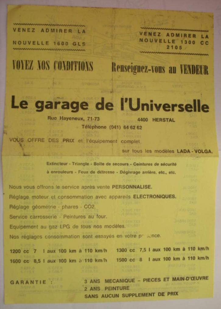 Lada Volga gamme liste de prix 1981 VAZ AutoVAZ GAZ Brochure, Boeken, Auto's | Folders en Tijdschriften, Gelezen, Overige merken