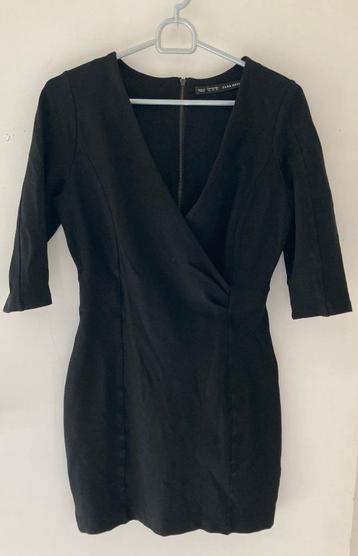 Robe décontractée noire « Zara basic » taille 38/Medium