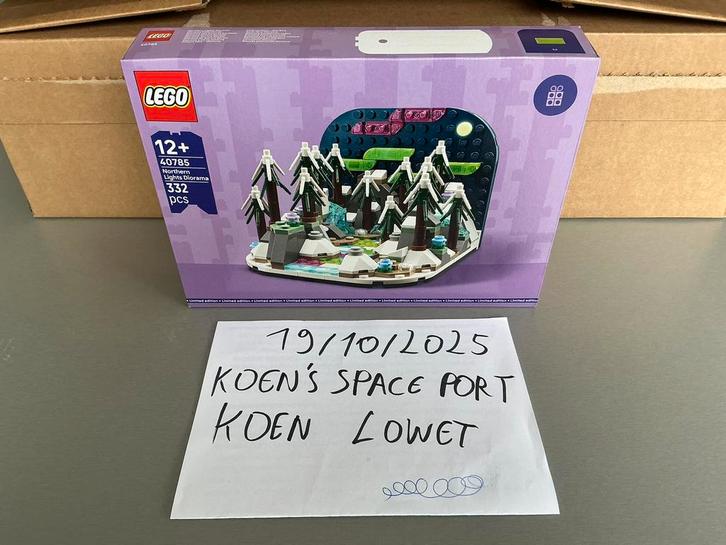Lego 40785 Northern Lights Diorama, Kinderen en Baby's, Speelgoed | Duplo en Lego, Nieuw, Lego, Complete set, Ophalen of Verzenden