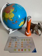 Tiptoi wereldbol+ olifant, Ophalen, Zo goed als nieuw, Elektronica, Met geluid