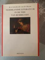 Nederlandse literatuur in de tijd van Rembrandt, M.A. Schenkeveld-van der Dussen, Ophalen of Verzenden, Zo goed als nieuw