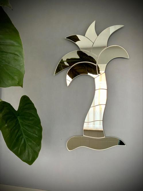 Spiegel in de vorm van een palmboom, Huis en Inrichting, Woonaccessoires | Spiegels, Ophalen