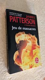 Jeu de massacres (James Patterson)., Boeken, Gelezen, Tv-bewerking, Ophalen of Verzenden, James Patterson.