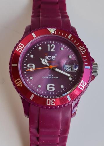 Dameshorloge ICE Watch kleur Bourgogne