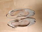 Lederen damesschoenen Lady Gabor made in St Tropez maat 39, Beige, Lady Gabor, Gedragen, Sandalen of Muiltjes