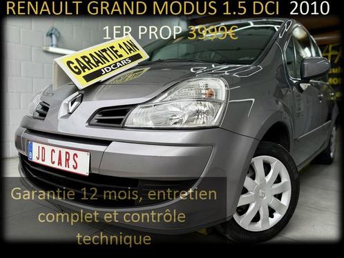 RENAULT GRAND MODUS 1.5 DCI ‼️GARANTIE 1 AN CTOK‼️, Auto's, Renault, Bedrijf, Te koop, ABS, Airbags, Airconditioning, Alarm, Boordcomputer