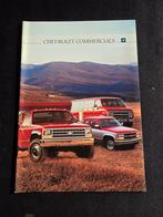 Brochure Chevrolet Commercials, Boeken, Auto's | Folders en Tijdschriften, Ophalen of Verzenden, Chevrolet