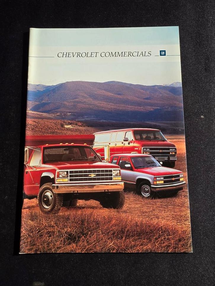 Brochure Chevrolet Commercials, Boeken, Auto's | Folders en Tijdschriften, Chevrolet, Ophalen of Verzenden