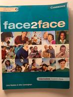 Cambridge Face2face - halfgevorderd studentenboek in TBE, Zo goed als nieuw