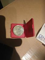Zilveren munt 250 bef, Postzegels en Munten, Ophalen of Verzenden