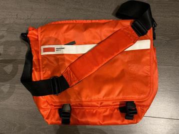 Pantone 485C oranje laptop schoudertas beschikbaar voor biedingen