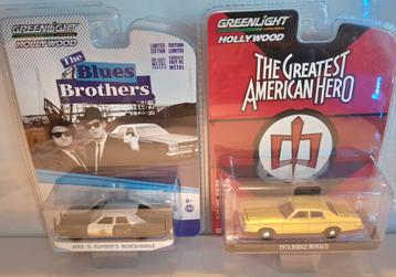 De BLUES BROTERS MOBILE  EN DODGE AMERICAN  beschikbaar voor biedingen