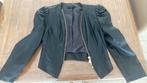 Zwart lederen jasje, Kleding | Dames, Jasjes, Kostuums en Pakken, Zwart, Nieuw, Ophalen of Verzenden, Jasje