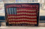 Metalen wandpaneel Campbell’s Soups 30x23cm, Ophalen