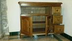 TV meubel eik, Ophalen, Gebruikt, 100 tot 150 cm, Eikenhout
