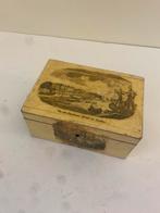 Antieke Houten Doos met Londen Afbeeldingen - Decoratief Stu, Ophalen of Verzenden