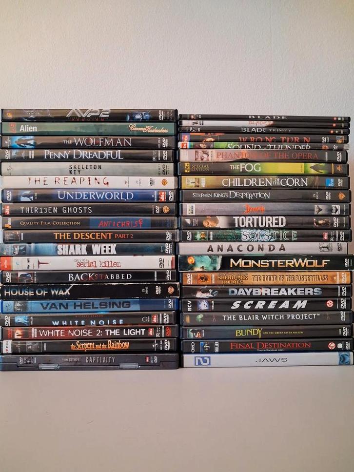 Lot dvds horror 40 stuks, Cd's en Dvd's, Dvd's | Overige Dvd's, Ophalen of Verzenden