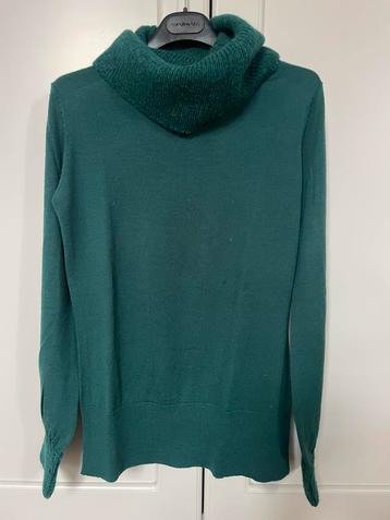 Pull à col roulé vert Essentiel M, Enlèvement ou Envoi, Comme neuf