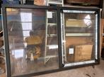 Nieuw pvc raam ral 9005, Doe-het-zelf en Bouw, Ophalen, Gevelraam of Ruit, 120 tot 160 cm, Nieuw