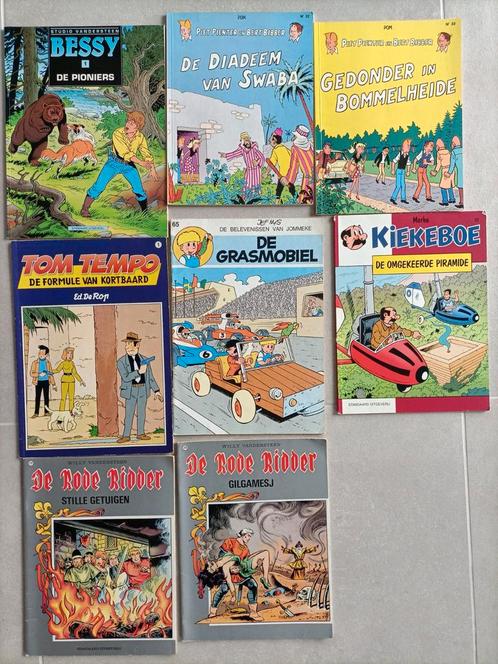 8 strips in Nieuwstaat De Rode Ridder Jommeke Bessy Tom Temp, Boeken, Strips | Comics, Zo goed als nieuw, Ophalen of Verzenden
