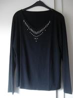 Zwarte longsleeve, dames. mt 44/46, Vêtements | Femmes, Blouses & Tuniques, Enlèvement ou Envoi, Porté, Taille 42/44 (L), Noir