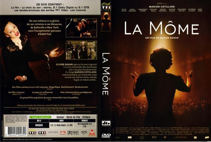 DVD  " La Môme " (Edith Piaf), Cd's en Dvd's, Dvd's | Drama, Gebruikt, Drama, Alle leeftijden, Ophalen of Verzenden