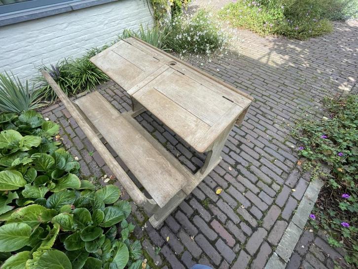oude lessenaar, bureau, Huis en Inrichting, Bureaus, Gebruikt, Bureau, Ophalen